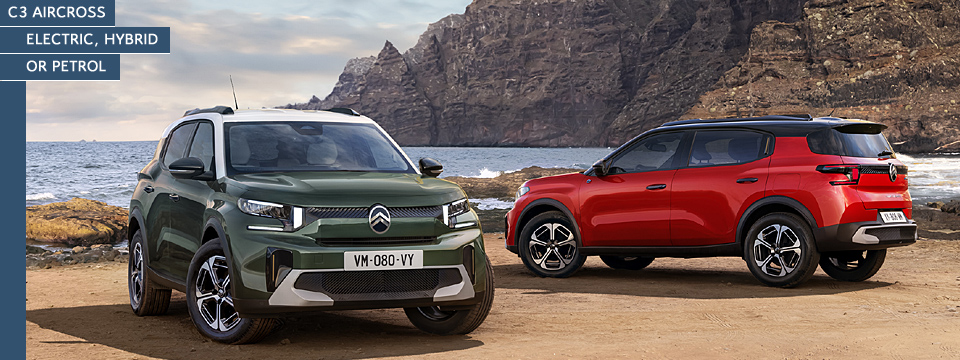 New C3 Aircross Electric, Hybrid or Petrol